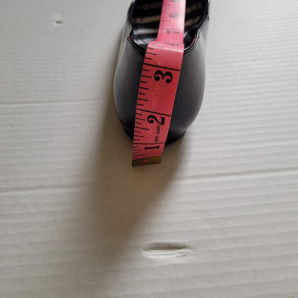 J Renee shoes black and white flats pointed toe patent leather preppy size 8 new - Picture 13 of 13